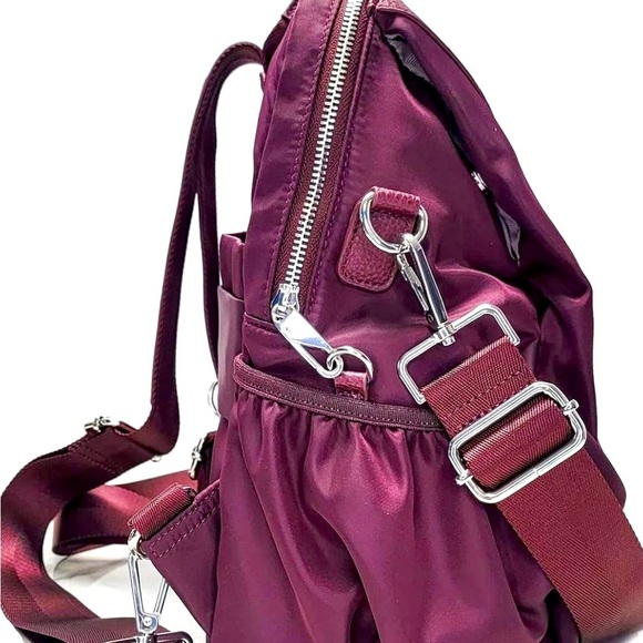 BNWOT- PS Pragma V-Style Convertible Backpack Purse (Purple Haze)